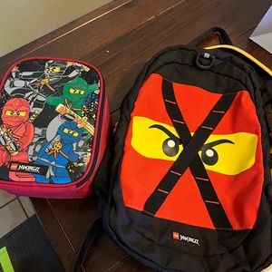 Backpack and lunchbox